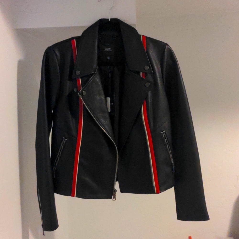 NWT Joe's Jeans Authentic Leather Jacket